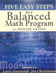 Cover of: Five Easy Steps to a Balanced Math Program for Primary Teachers