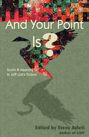 Cover of: And Your Point Is?