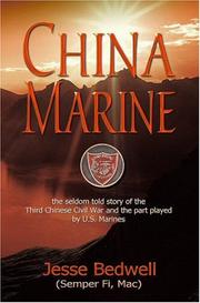 Cover of: China Marine by Jesse Bedwell