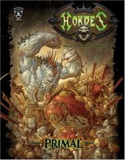 Cover of: Hordes Primal