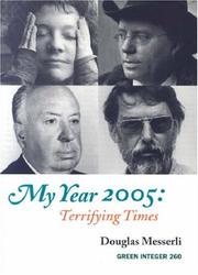 Cover of: My Year 2005 by Douglas Messerli, Douglas Messerli