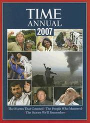 Cover of: Time: Annual 2007