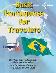 Cover of: Basic Portuguese for Travelers