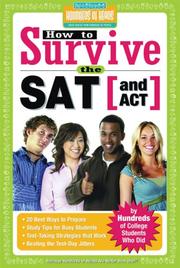 Cover of: How to Survive the SAT (and ACT) (by Hundreds of Happy College Students)