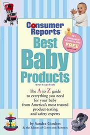 Cover of: Best Baby Products, 9th Ed. (Best Baby Products)