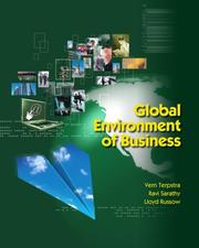 Cover of: Global Environment of Business