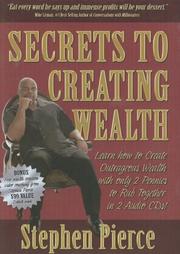 Cover of: 7 Secrets to Creating Wealth 2 Disc Audio | Stephen Pierce