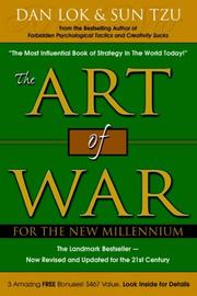 Cover of: The Art of War for the New Millennium by Dan Lok, Son Tzu