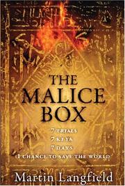 Cover of: Malice Box by Martin Langfield