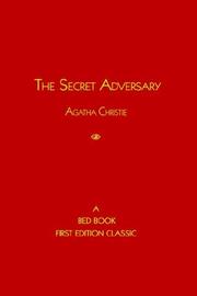 Cover of: The Secret Adversary by Agatha Christie