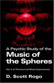 Cover of: A Psychic Study of the Music of the Spheres