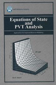 Equations of State And Pvt Analysis by Tarek Ahmed