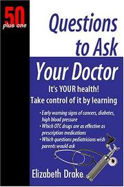 Cover of: 50 Plus One Questions to Ask Your Doctor (50 Plus One) (50 Plus One)