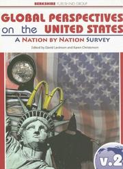 Cover of: Global Perspectives on the United States by 
