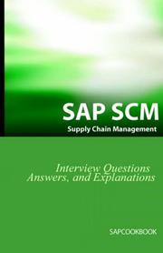 Cover of: SAP SCM Interview Questions Answers and Explanations | Jim Stewart