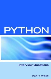 Cover of: Python Interview Questions, Answers, and Explanations: Python Programming Certification Review