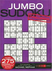 Cover of: Jumbo Sudoku Challenge