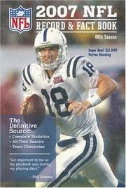 Cover of: 2007 NFL Record & Fact Book by Editors at the NFL