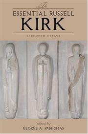 Cover of: The Essential Russell Kirk by Russell Kirk