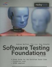 Cover of: Software Testing Foundations: A Study Guide for the Certified Tester Exam, 2nd Edition