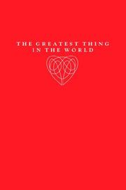 Cover of: The Greatest Thing in the World (Y) by Henry Drummond