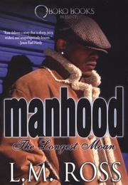 Cover of: Manhood by L.M. Ross