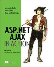 Cover of: ASP.NET AJAX in Action by Alessandro Gallo, David Barkol, Rama Vavilala