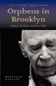Cover of: Orpheus in Brooklyn