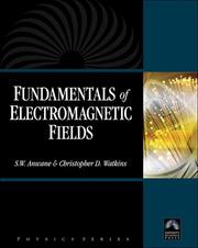 Cover of: Fundamentals of Electromagnetic Fields(with CD-ROM) by S. W. Anwane, Christopher Watkins, S. W. Anwane, Christopher Watkins