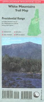 Cover of: AMC Presidential Range Map, White Mountains, New Hampshire: Includes detailed map of Northern Presidentials and hiking information (Appalachian Mountain Club: White Mountains Trail Map)