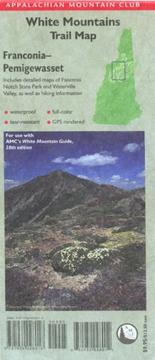 Cover of: AMC Franconia-Pemigewasset Map, White Mountains,  New Hampshire: Includes detailed maps of Franconia Notch State Park and Waterville Valley, as well as ... Mountain Club: White Mountains Trail Map)