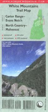 Cover of: AMC Carter Range-Evans Notch/North Country-Mahoosucs Maps, White Mountains, New Hampshire