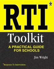Cover of: RTI Toolkit: A Practical Guide for Schools