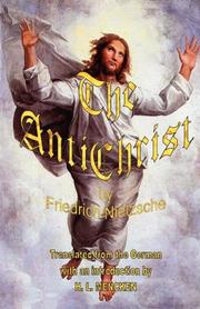 Cover of: The Antichrist by Friedrich Nietzsche