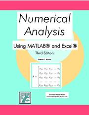 Cover of: Numerical Analysis Using MATLAB and Excel