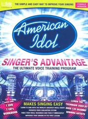 Cover of: American Idol Singers Advantage - Female Version by Seth Riggs