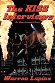 Cover of: THE KISS INTERVIEWS by Warren <apine