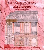 Cover of: Les palais parisiens de la Belle Epoque