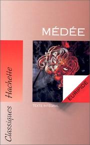 Cover of: Médée by Euripides, Marie-Rose Rougier