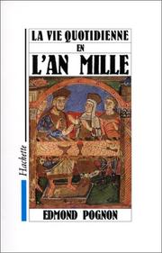 Cover of: La Vie quotidienne en l'an mille