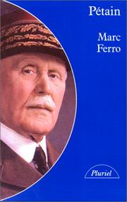 Cover of: Pétain by Marc Ferro