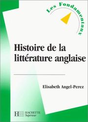 Cover of: L'histoire de la littérature anglaise, nouvelle édition