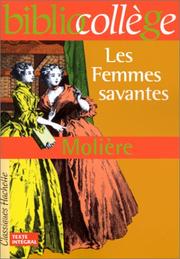 Cover of: Les Femmes savantes by Molière, Molière