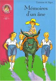 Cover of: Mémoires d'un âne