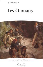 Les chouans by Roger Dupuy