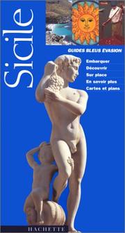 Cover of: Sicile by [guide établi par Patrick de Panthou].