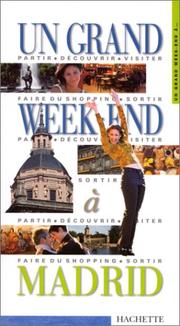 Cover of: Un grand week-end à Madrid 2000 by Hachette