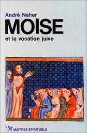 Cover of: Moise et la vocation juive