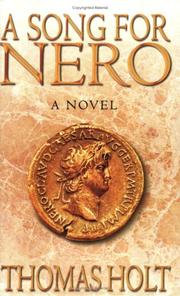 Cover of: A Song for Nero by Thomas Holt