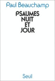 Cover of: Psaumes nuit et jour